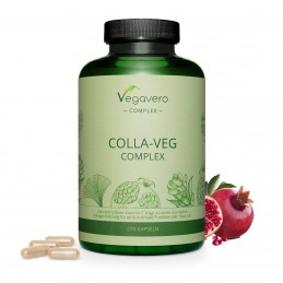 Colagen Vegan Complex 120 Capsule, Vegavero Colagen Vegan reprezinta un supliment alimentar care ajuta la intarirea sintezei fib