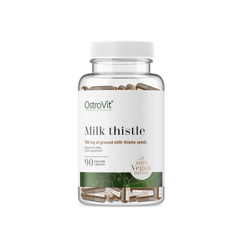 Armurariu - Milk Thistle Vege 90 Capsule, OstroVit Armurariu - Milk Thistle Vege Beneficii: elimina toxinele, sustine confortul 