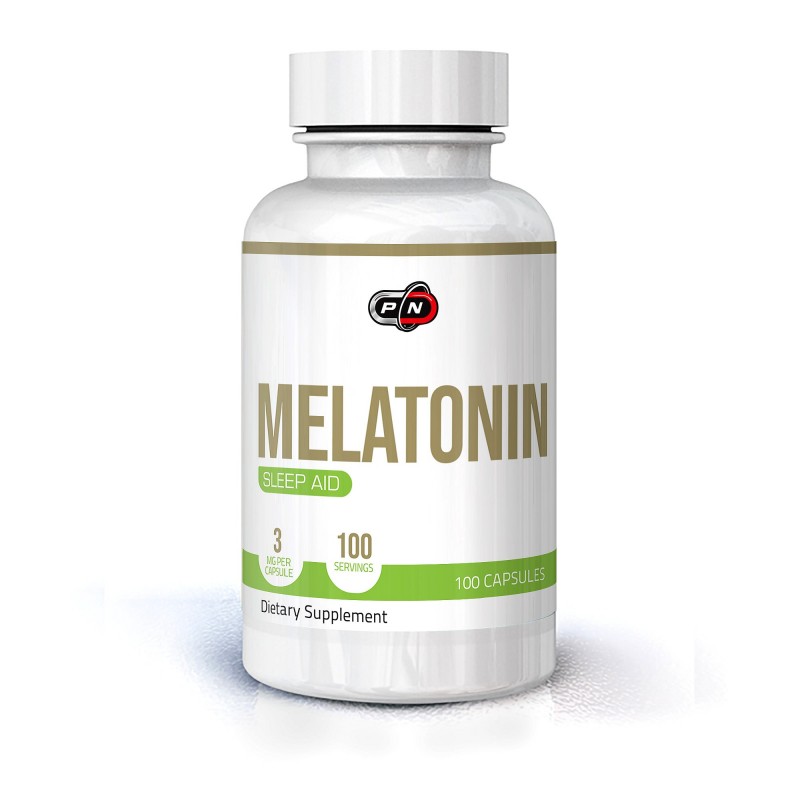 Melatonină 3 mg 100 Capsule, Pure Nutrition USA Melatonină 3 mg Beneficii: sustine somnul odihnitor, reglarea ritmului somn vegh