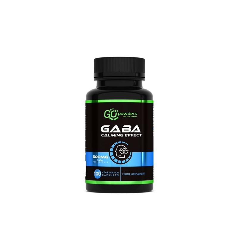 Gaba 500mg 100 Capsule (Acid Gamma Aminobutiric) GABA beneficii: pentru somn linistit, reduce stresul și anxietatea, creste horm