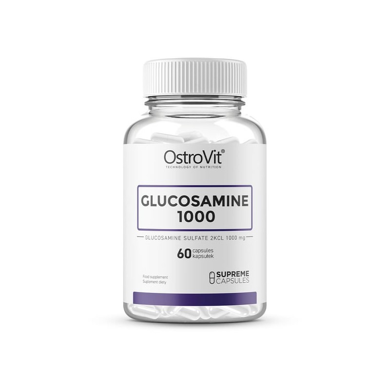 OstroVit Supreme Glucosamine 1000 mg 60 Capsule Beneficii Glucosamine: ameliorează simptomele osteoartritei, exercită o acțiune 