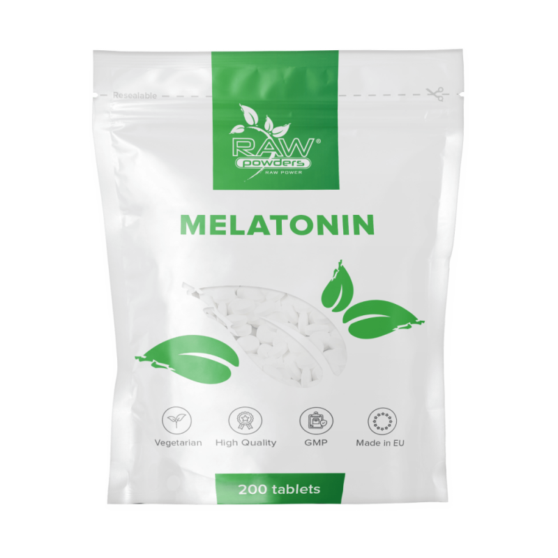 Melatonina 1mg 200 Tablete (Melatonin) Melatonina Beneficii: eficient impotriva tulburarilor de somn, imbunatateste calitatea so