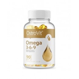 Omega 3-6-9 400mg 30 Capsule moi (Ulei de peste), OstroVit OMEGA 3-6-9 beneficii: Sprijină sănătatea inimii si un nivel sănătos 