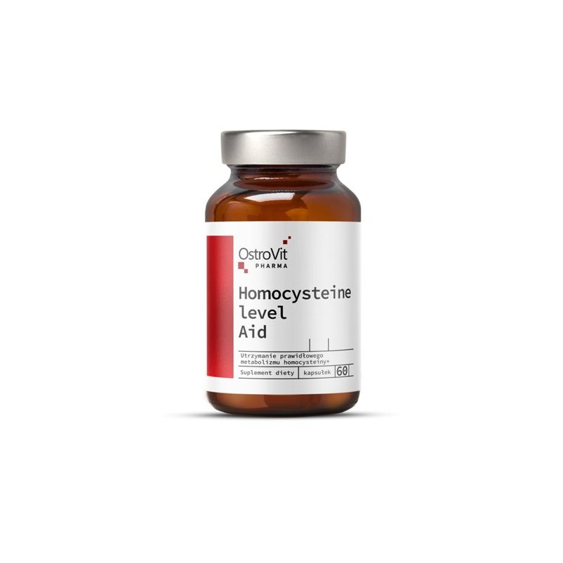 Pharma Homocysteine Level Aid 60 Capsule, OstroVit Homocysteine Level Aid beneficii: regleaza nivelul de homocisteina din corpul