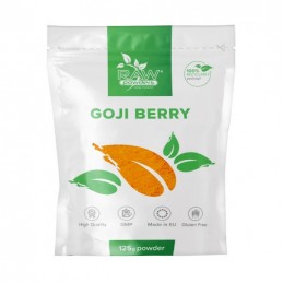 Goji Berry pulbere 125 grame (Goji Berry Pudra) Goji Berry pulbere - ajuta la mentinerea functionarii normale a sistemului imuni