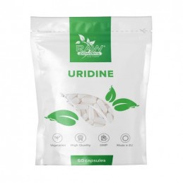 Uridine 5 Monofosfat 250 mg 60 Capsule, Raw Powders Uridine 5 Monofosfat beneficii: stimuleaza reproducerea neuronilor, actionea